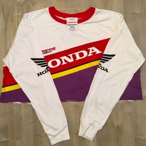 FOREVER 21 Honda T-shirt Crop-Top